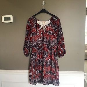 Beautiful printed Banana Republic dress!